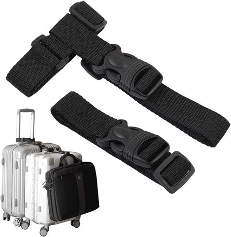 Amazon luggage straps - 50 Pcs Luggage Tag Loops Luggage Tag Strap Bag Tag 5.9 Inch Plastic Clear Travel Luggage Loops Transparent Plastic Name Tag Loop for ID Cards Business Card Insert Bags Suitcase Label Fastener. 1. $599 ($0.12/Count) FREE delivery Wed, Feb 28 on $35 of items shipped by Amazon. Or fastest delivery Tue, Feb 27.